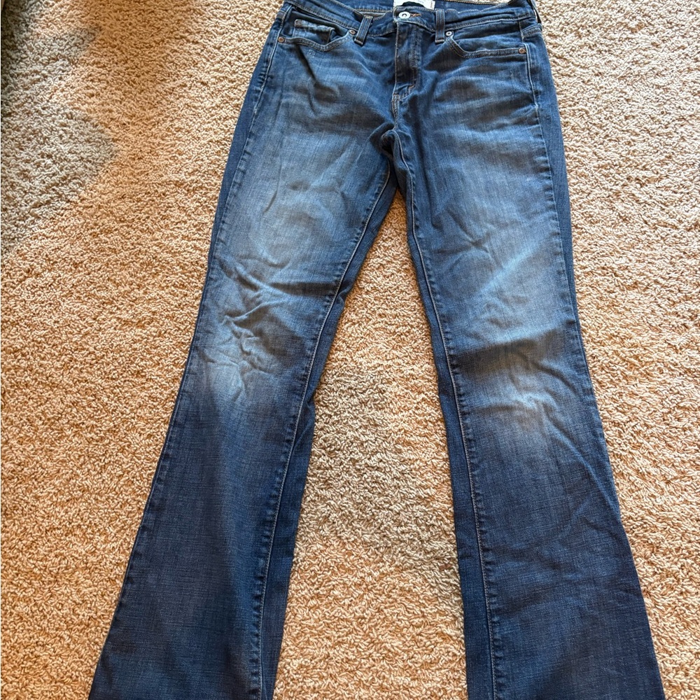 Levi's Dark Blue Flare Women's Jeans